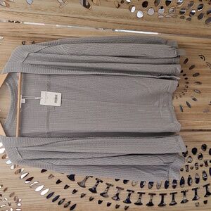 Open front cardigan